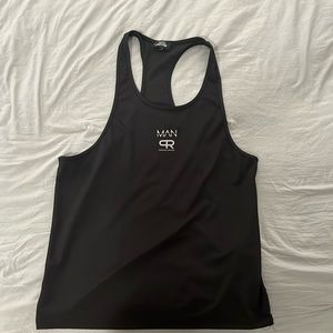 Black Stringer tank top. Size large